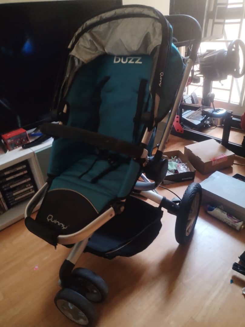 Poussette quinny buzz bleu deals