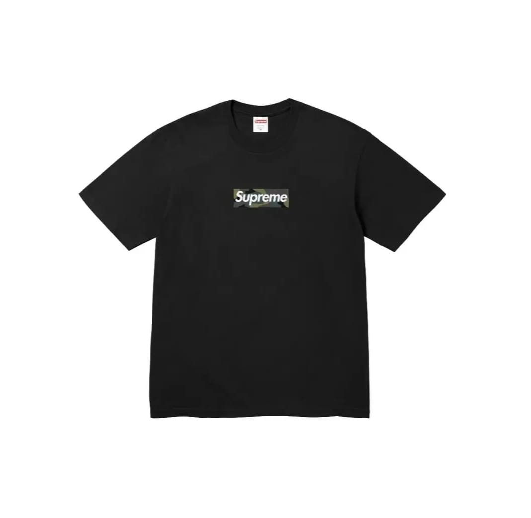 Supreme Camo Box Logo Tee SKU FW23 Luxury Apparel on Carousell