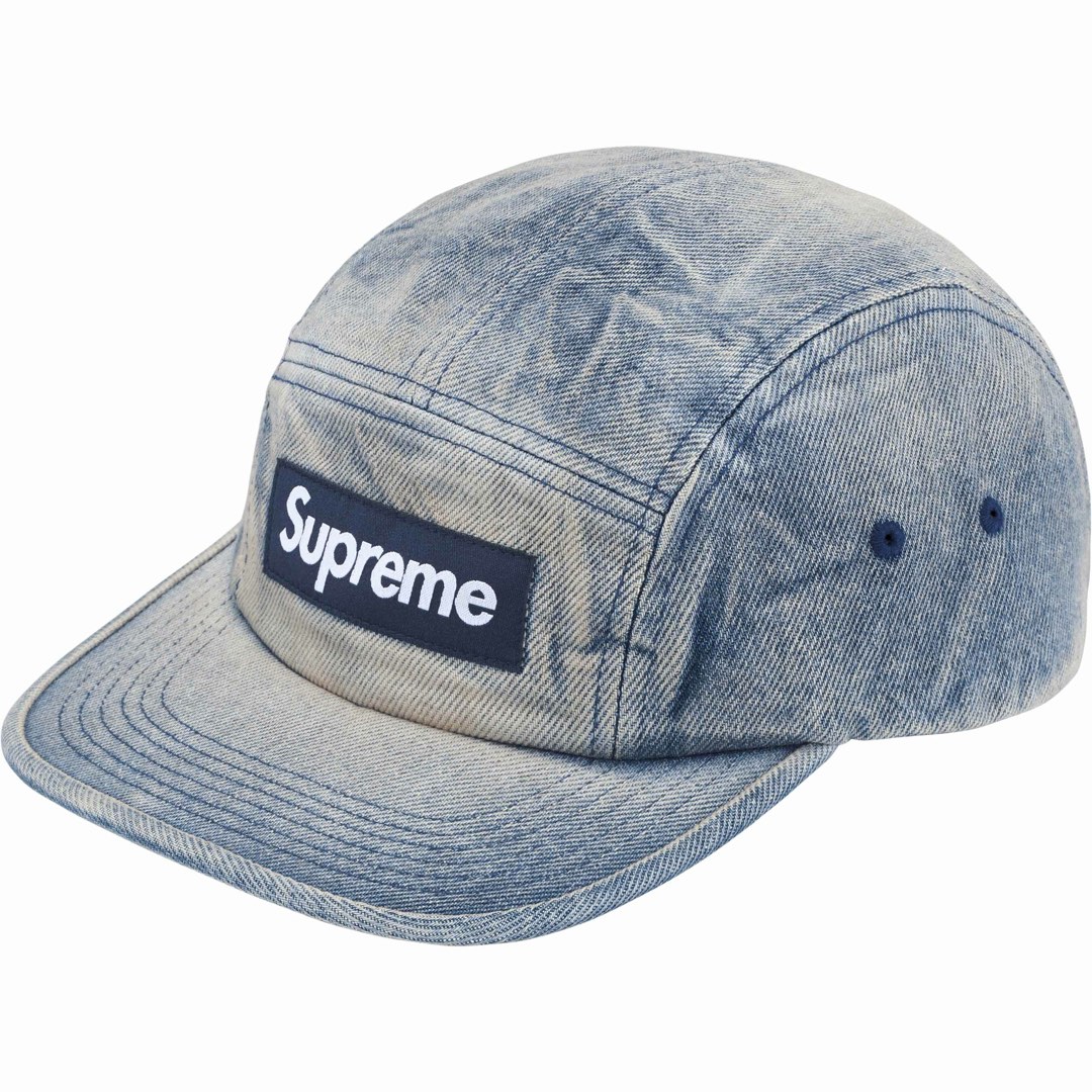 Supreme (SS24) Washed Chino Twill Camp Cap, 名牌, 飾物及配件 