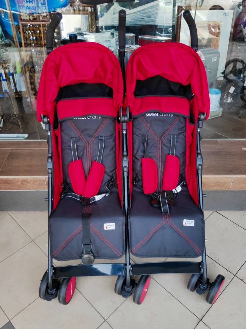 Sweet cherry hotsell twin stroller