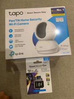 CCTV Tapo C200 Pan/Tilt a home Security Wi-Fi Camera