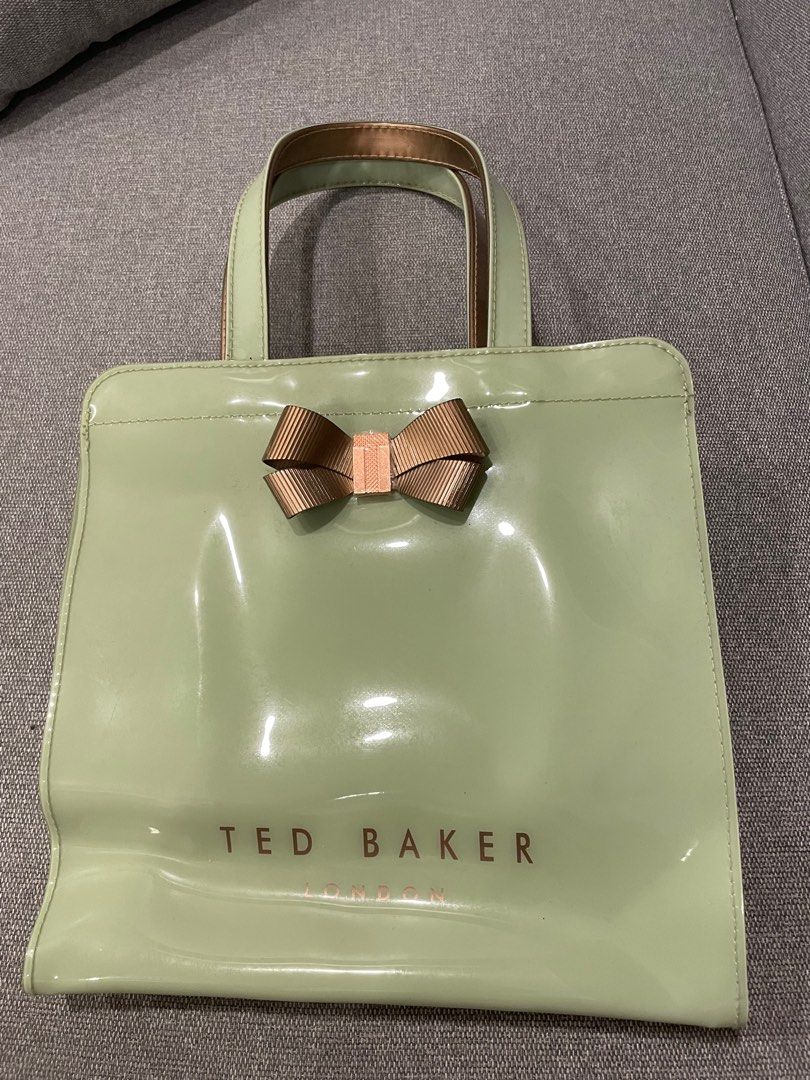 Ted baker tote bag olive green