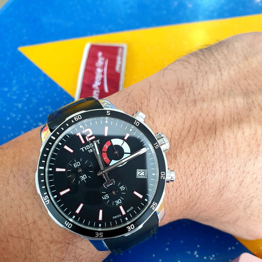 Tissot quickster football edt Men s Fashion Watches