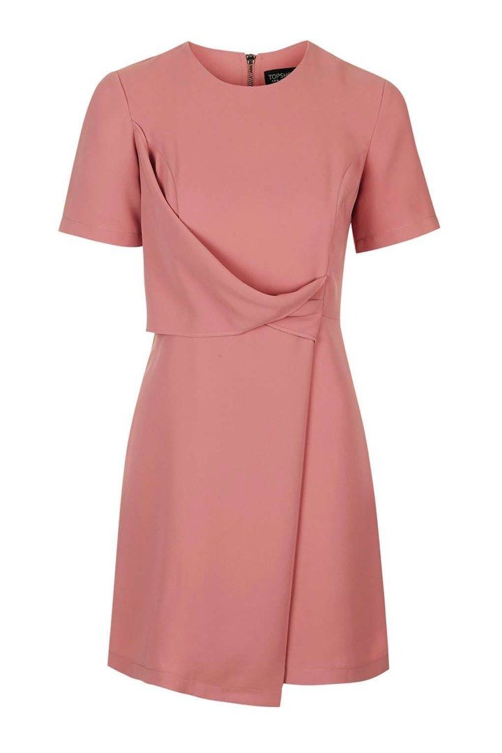 topshop pink shirt dress Topshop Shirt dress - light pink - (Pre-owned)