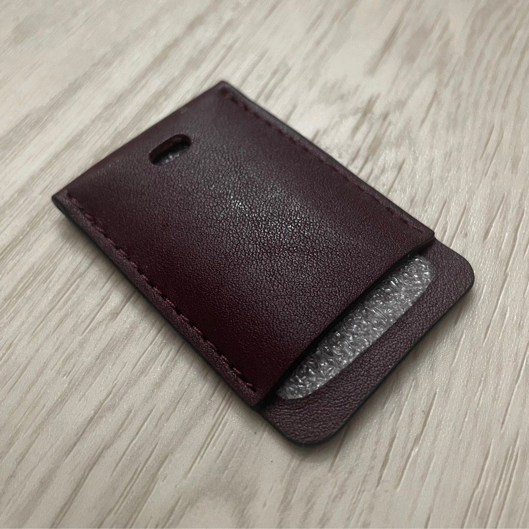 Special Buy 2 4 Tumi Voyageur Replacement Initial Monogram Patch Calfskin Leather Cranberry s 04 Women s Fashion Bags Wallets Cross body Bags on Carousell
