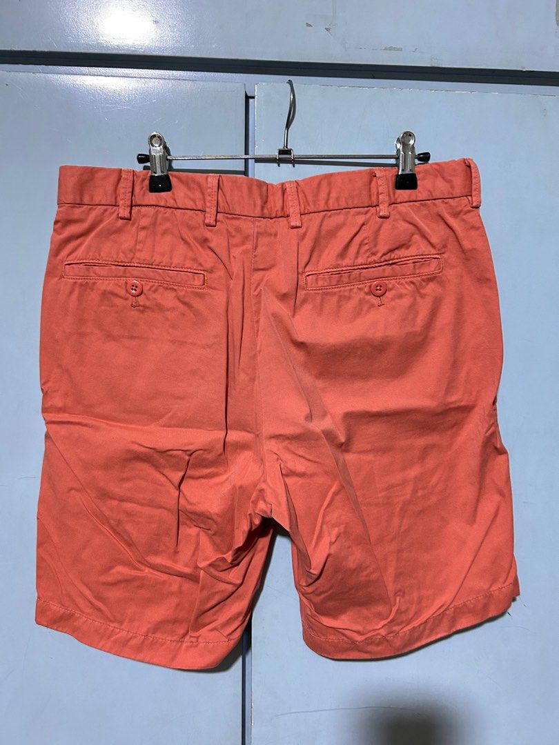 Uniqlo Salmon Pink Men s Shorts Medium Men s Fashion Bottoms