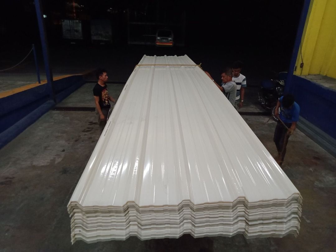 UPVC TRANSLUCENT SKYLIGHT LIGHT WEIGHT ROOF, Commercial & Industrial ...