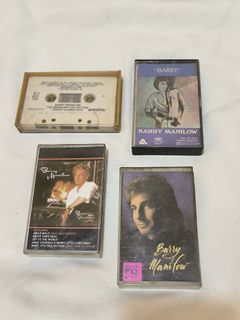 Vintage Barry Manilow Cassette Tapes