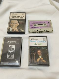 Vintage Frank Sinatra Cassette Tapes