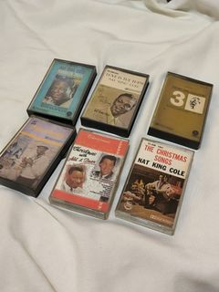 Vintage Nat King Cole Cassette Tapes