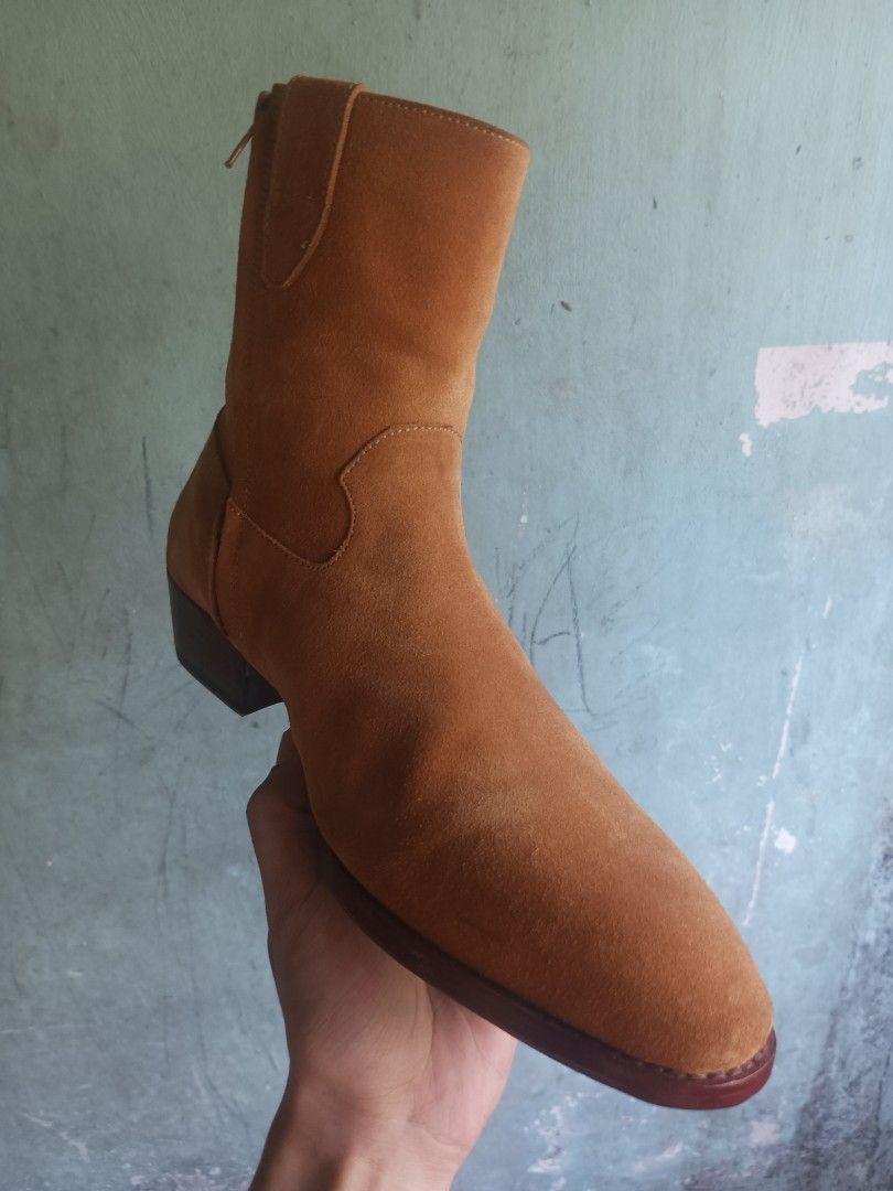 wyatt 40 suede cowboy chelsea boots alternative