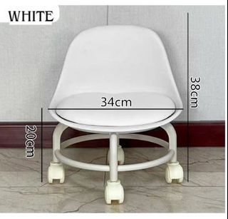 Adult & Kids Stool with Wheels home sofa seat adult and children chair Laundry seat Salon stool #5096-2