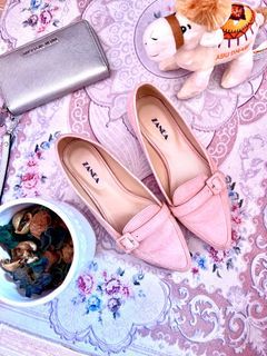 Zanea Pink Gamosa doll shoes