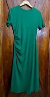 Zara green dress