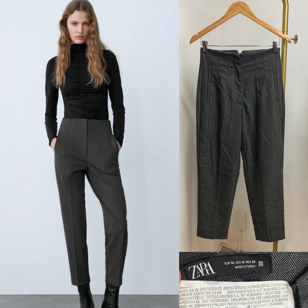 Zara High Waisted Pants, Women's Fashion, Bottoms, Other Bottoms