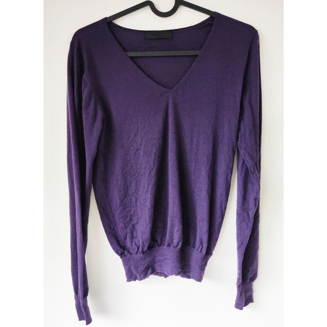 Purple sweater women's online