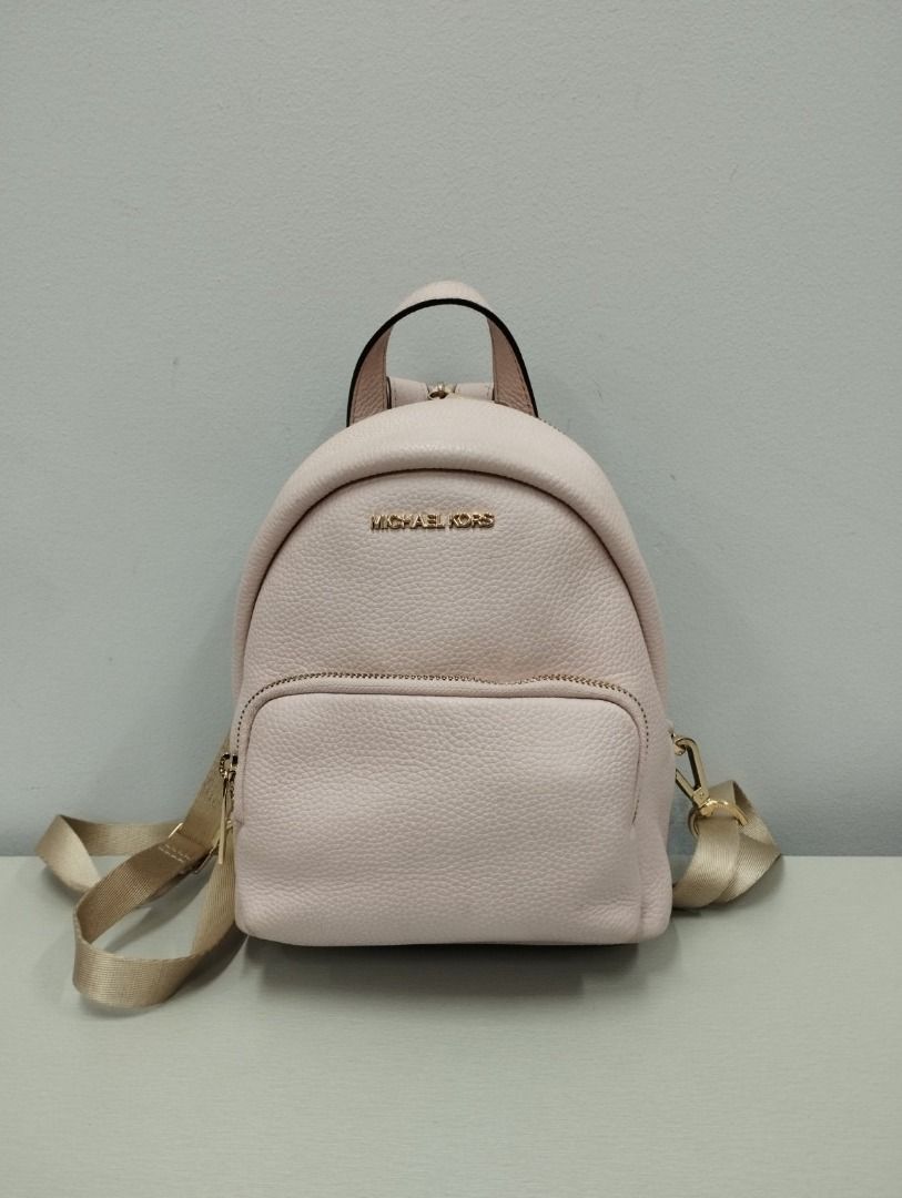 247001099 MICHAEL KORS BAG LEATHER BACKPACK PINK Luxury Bags