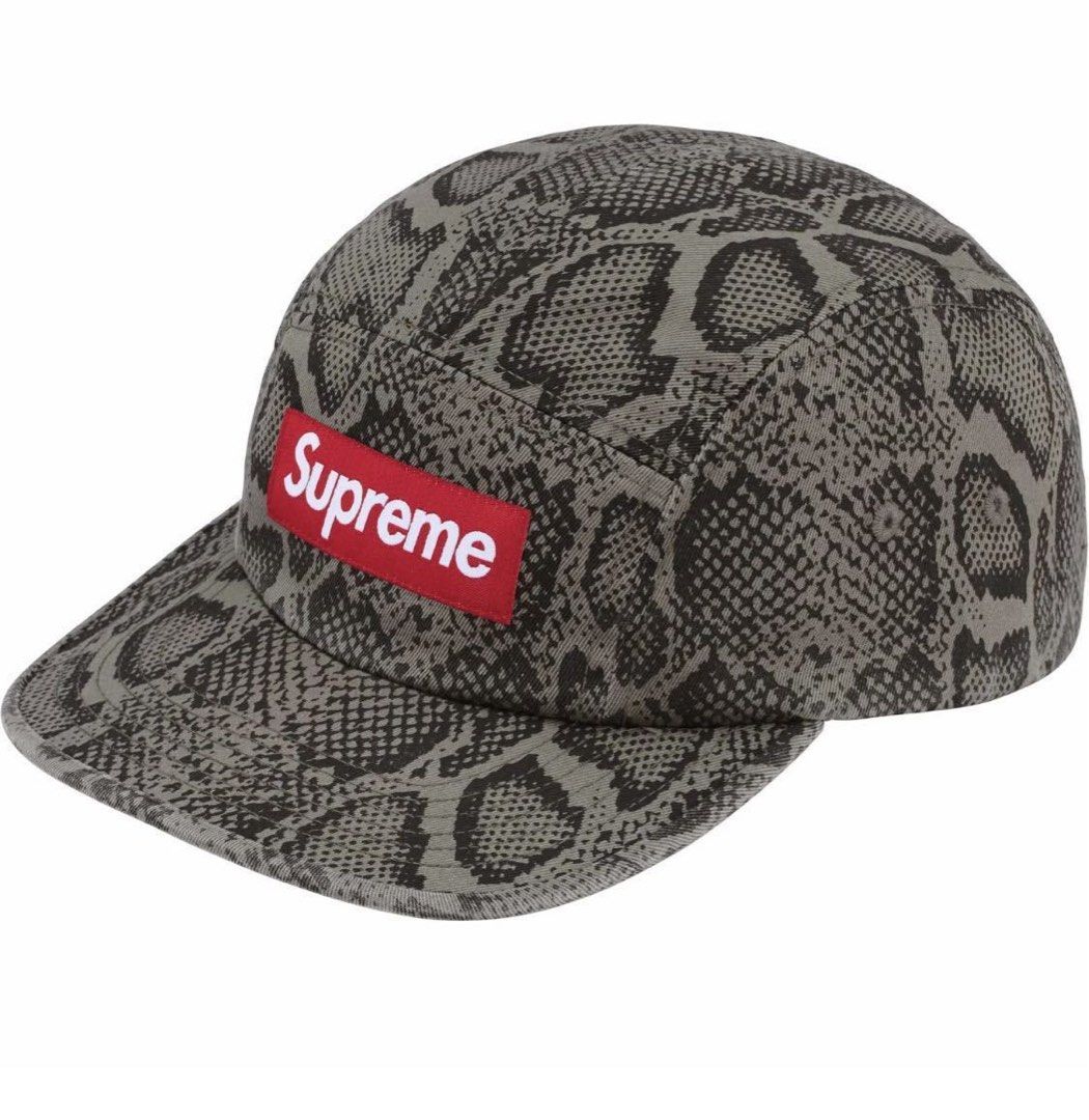 24ss Supreme Washed Chino Twill Camp Cap