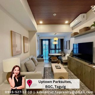 2 Bedroom unit with Balcony for Sale in Uptown Parksuites, BGC, Taguig City