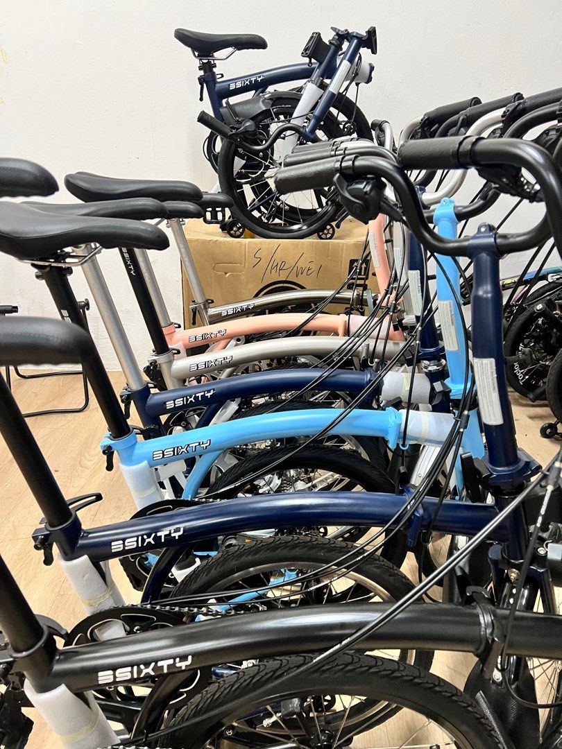 3sixty trifold foldable bike sixty folding bicycle 16 inch