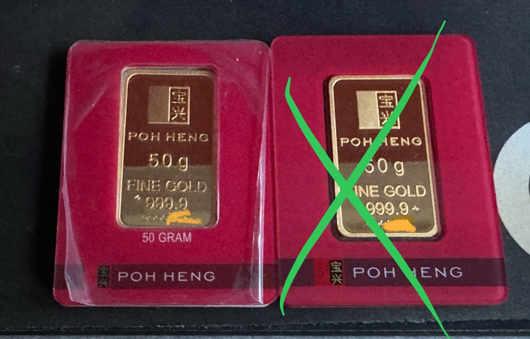 Poh heng gold bar hot sale