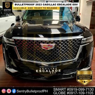 🛡️ 𝐁𝐔𝐋𝐋𝐄𝐓𝐏𝐑𝐎𝐎𝐅 2023 Cadillac Escalade ESV Premium Luxury (FULL OPTIONS) 🛡️ Auto