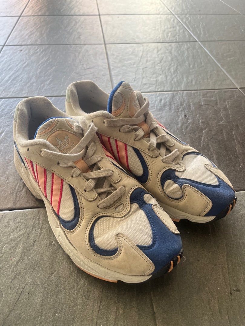Adidas yung 1 white orange sales