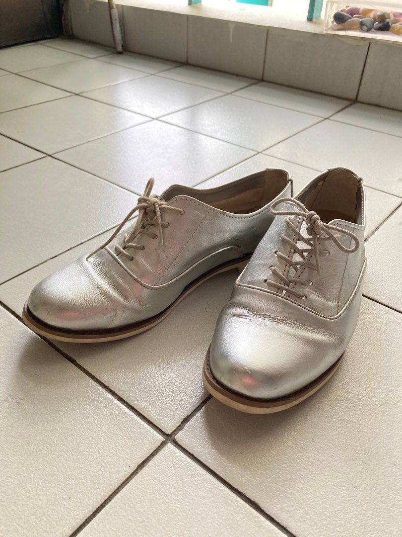 Aldo silver shoes deals