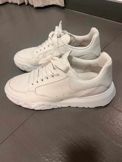 Alexander McQueen Court Sneakers (White) Men's Shoes
