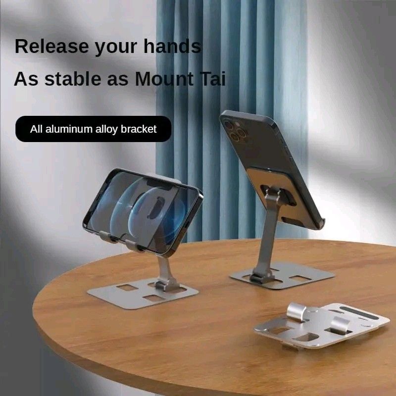 Aluminum alloy mobile phone bracket angle adjustable, foldable and portable (Category: Cases & Covers) located in Manila. Submitted by bongsy999mall (Listing ID 1289966439, Image 2). Description: Aluminum alloy mobile phone bracket angle adjustable, foldable and portable Up 6pcs wholesale Price 220p about us: 1. All products listed are in stock. Products are genuine, quality assurance. 2. Fast delivery (1-2 days): Orders placed before 18:00 will 