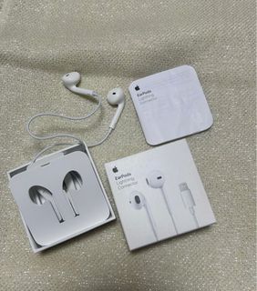 Authentic Apple earpods lightning connector