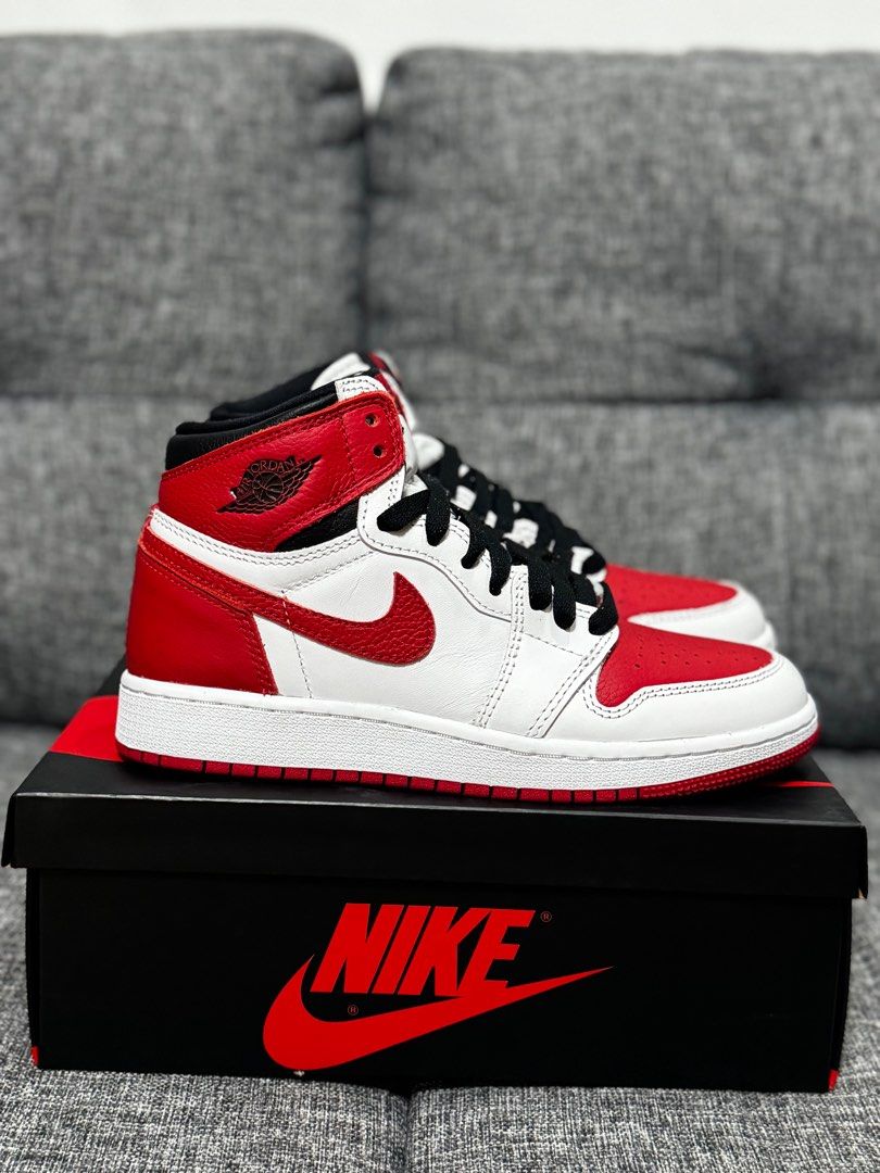 Authentic Jordan 1 Retro high OG Heritage with receipt! (Category: Sneakers) located in Manila. Submitted by solestars (Listing ID 1290083130, Image 1). Description: Selling authentic Jordan 1 Retro high OG Heritage with receipt! Size: 5y For more info. Just text or call at 09177142503 Thankyou!.