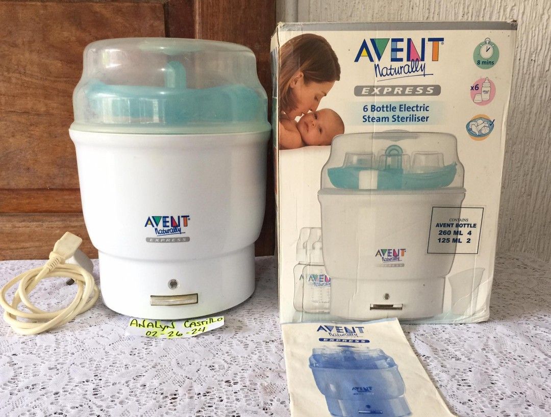 Avent naturally express top bottle warmer manual