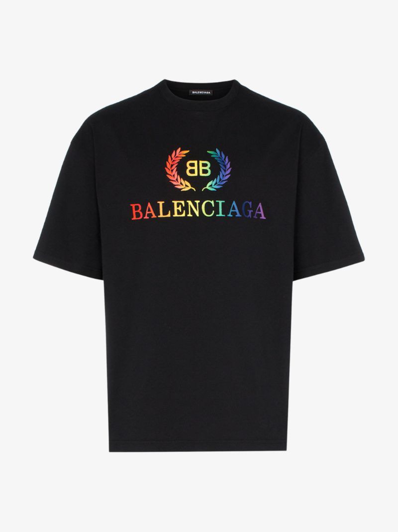 Balenciaga rainbow tee new arrivals