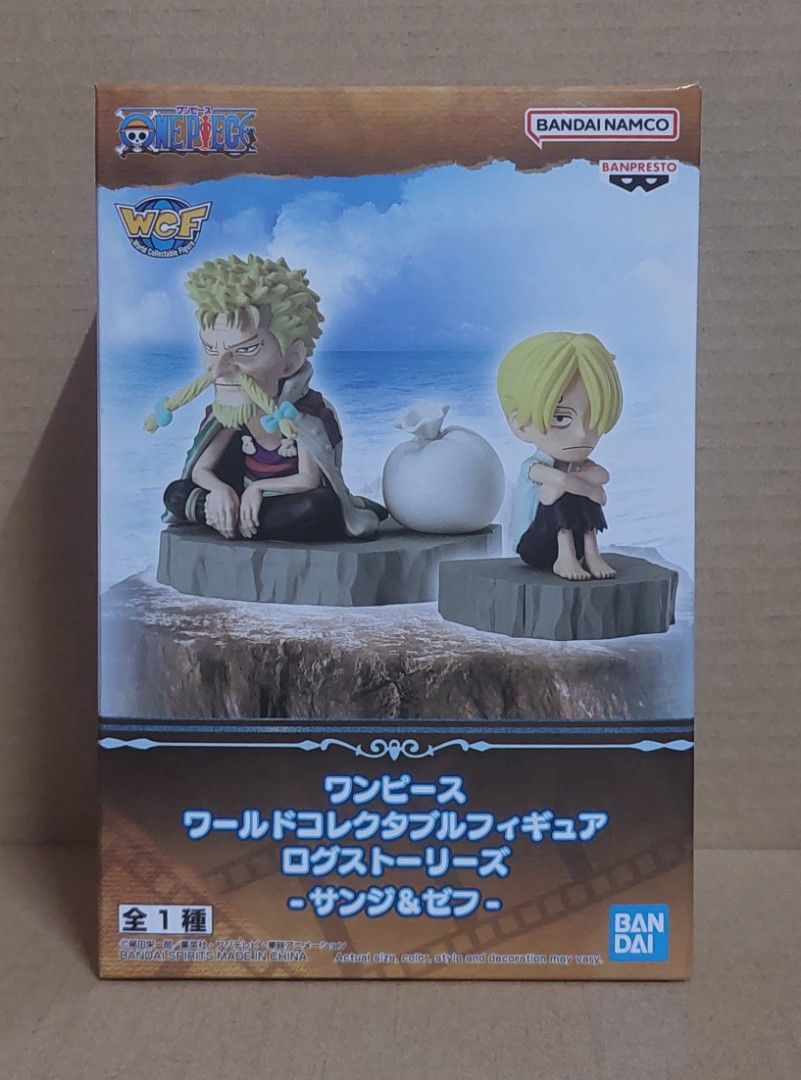 One Piece Sanji & Zeff WCF Log Stories Banpresto