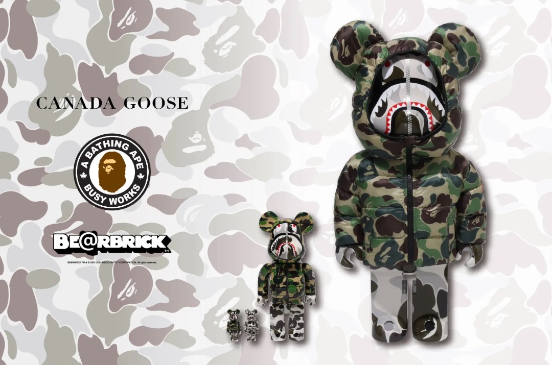 Canada Goose and Bape unveil second collaboration
