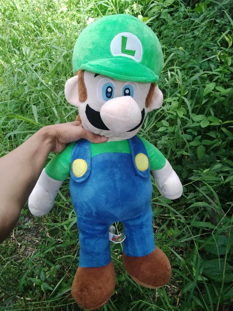 24 inch luigi plush sales