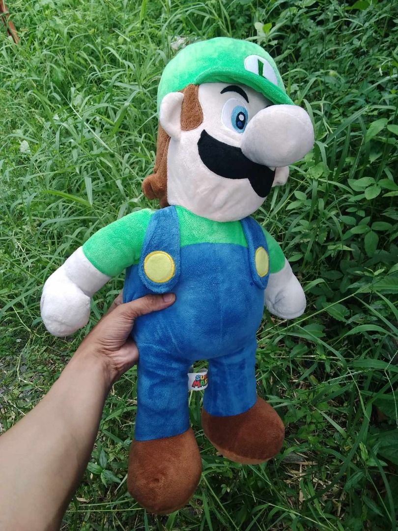 24 inch luigi plush sales