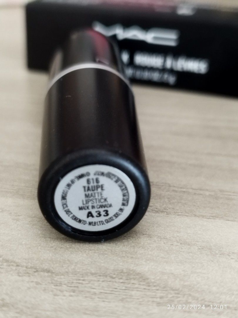  MAC matte lipstick TAUPE : Beauty & Personal Care