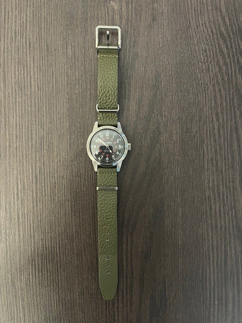 Bulova Hack Watch, Men's Fashion, Watches & Accessories, Watches on ...