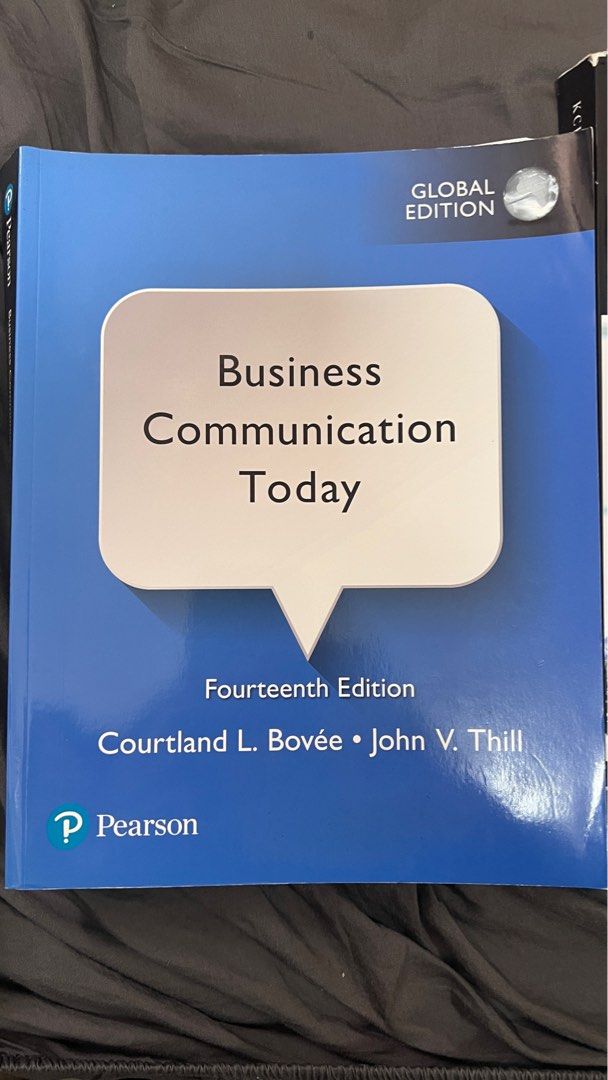 Business communication today, 興趣及遊戲, 書本& 文具, 教科書