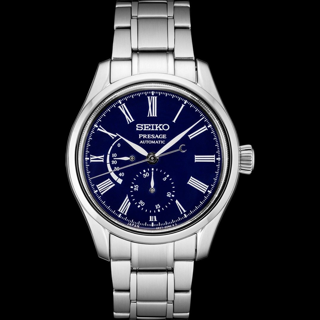 seiko presage enamel blue