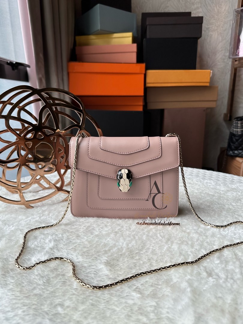 Bvlgari Serpenti Mini Chain Bag Luxury Bags Wallets on Carousell
