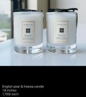 Candle scented small mini Jo m home scent
