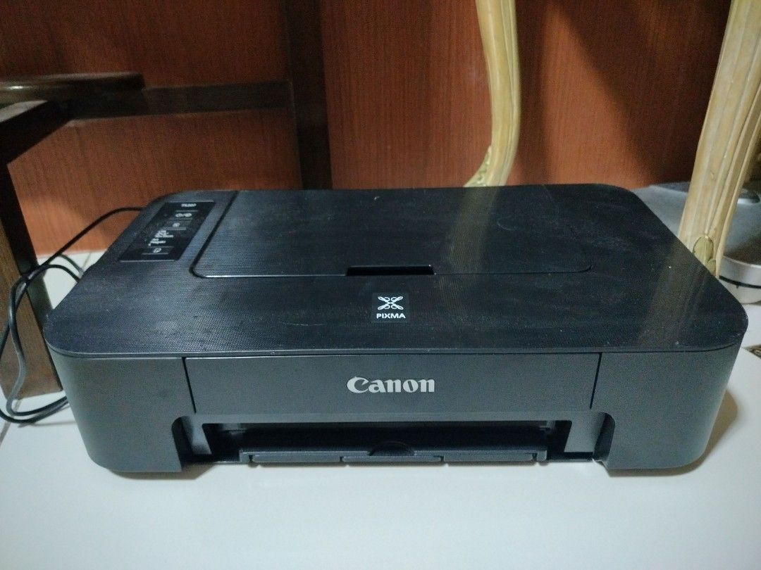 Canon TS207 PIXMA printer (Category: Printers, Scanners & Copiers) located in Lucena. Submitted by MattC (Listing ID 1290014768, Image 1). Description: 100% Working - fixed price na po - no ink included - no box - complete with cable and CD.