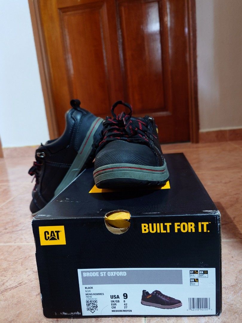 Men's brode hi cheap steel toe work boot