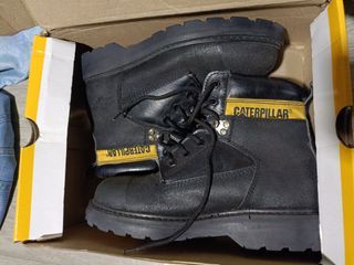 Caterpillar Suede steel toe safety shoes