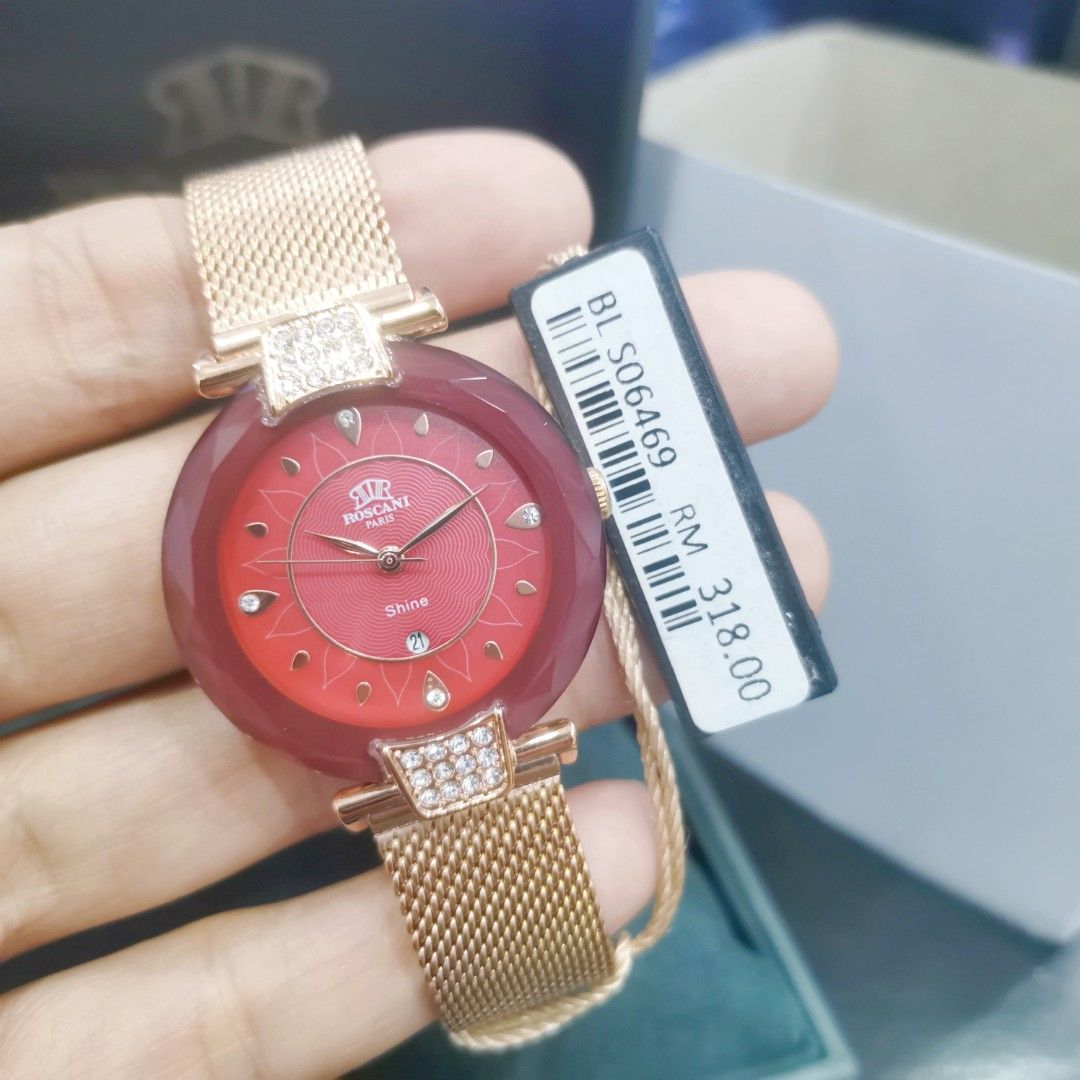 Roscani watch rose gold hot sale