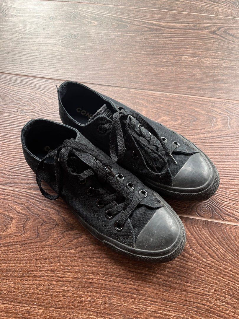CONVERSE ALL STAR ALL BLACK SHOES