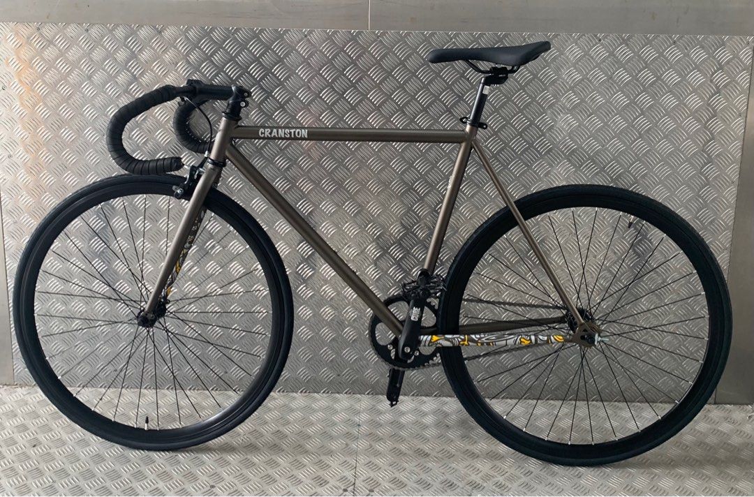 Cranston fix fixie bicycle Single Speed Road Bike. Leisure Bicycle. Sports Equipment Bicycles Parts Bicycles on Carousell
